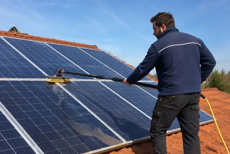 Nettoyage et entretien de panneaux solaires à Azas